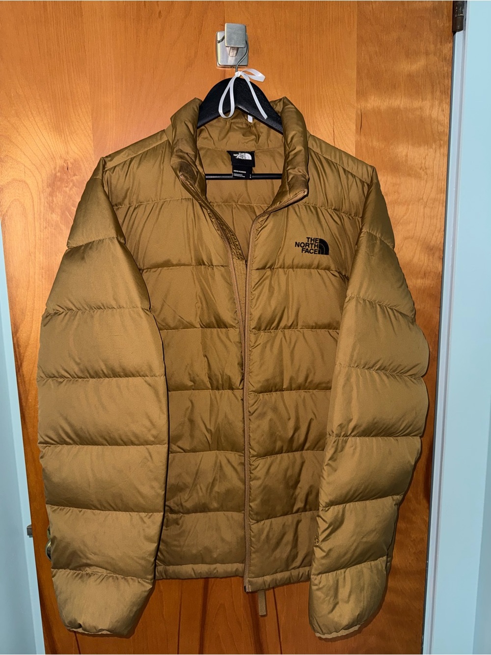 The North Face Men's Olive Brown Puffer Jacket